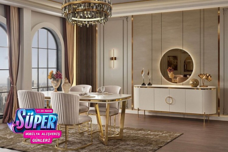 Tesla Yemek Odası Takımı